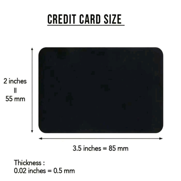 Sentimental Wallet Aluminum Alloy Card Insert - Picture 4 of 4